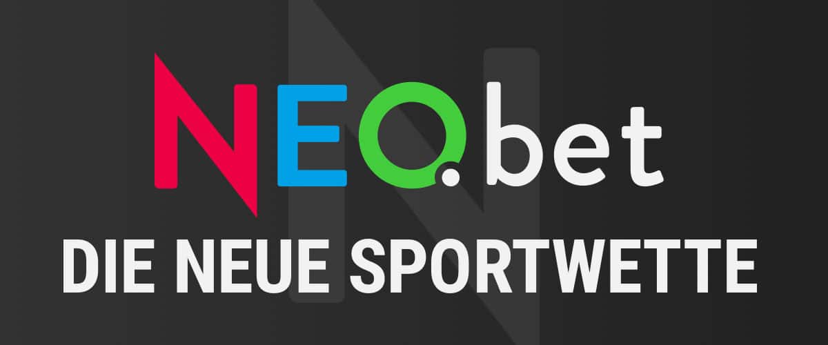NEObet: Wir haben für euch den Buchmacher getestet. Auf dem Bild: Das Logo von NEObet.