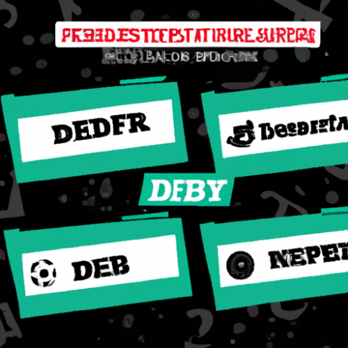 Fußballfieber pur: Eine umfassende Guide zu den bedeutendsten Derbys von A bis Z